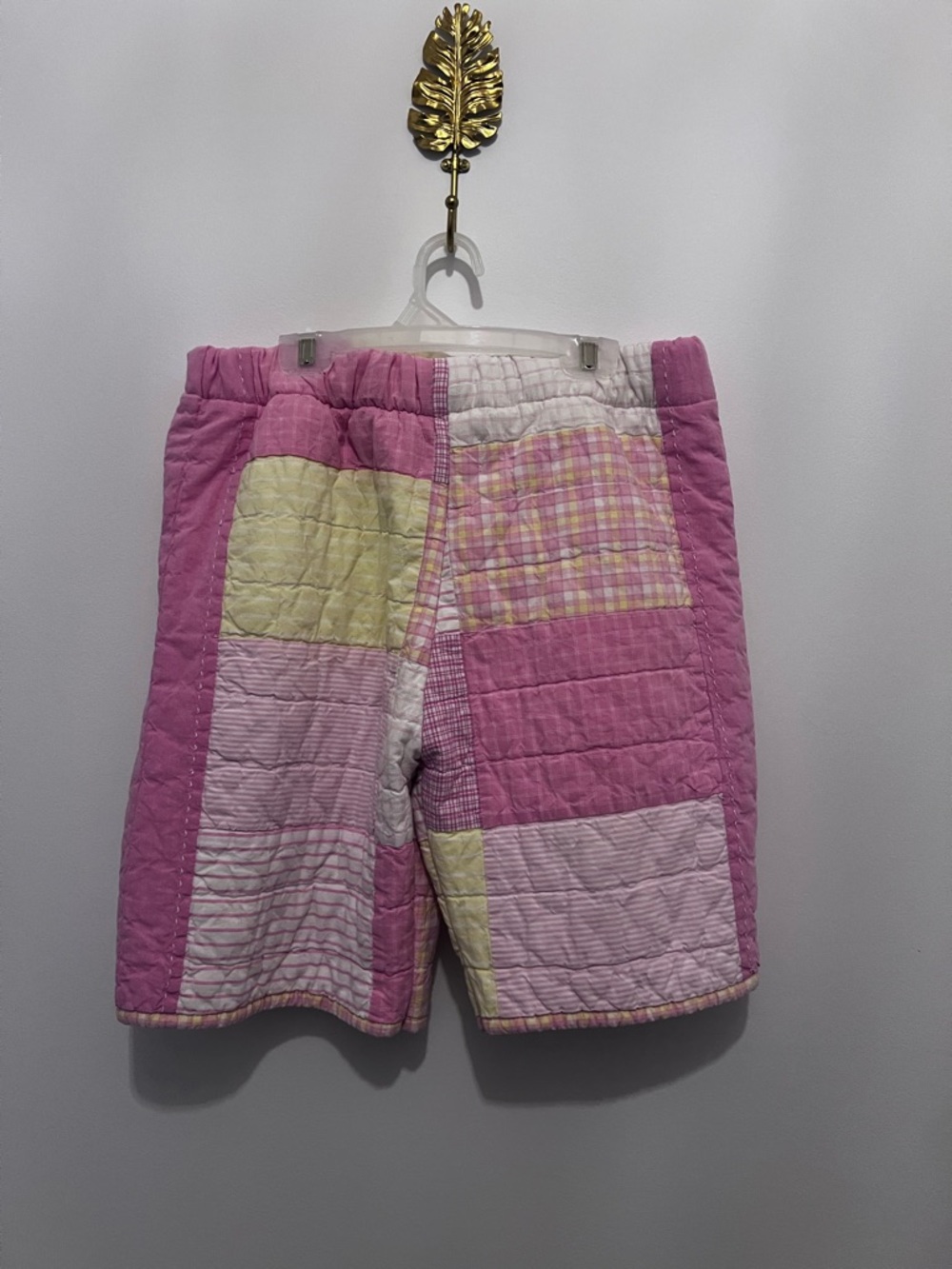 🌻-five-stitched by tina 
Quilted Shorts